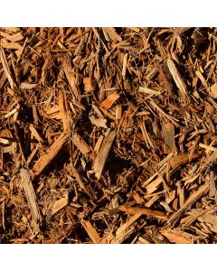 Green Loon® Custom Gold Hardwood Mulch by the Half Pallet