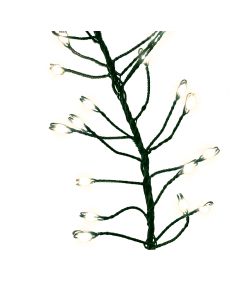 Holiday Bright Lights Big Seed Cluster Micro LED Lights, 420 Warm White Light String