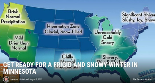 Get ready for a frigid and snowy winter in Minnesota